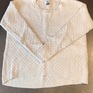 White Old Navy Sweater, size Large